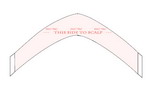 A: 5" Super Wide Contours Harpiece Tape (Duo-Tac Tape)