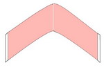 B: Contour Strips Hairpiece Tape Sensi-Tack (Red Liner Clear)