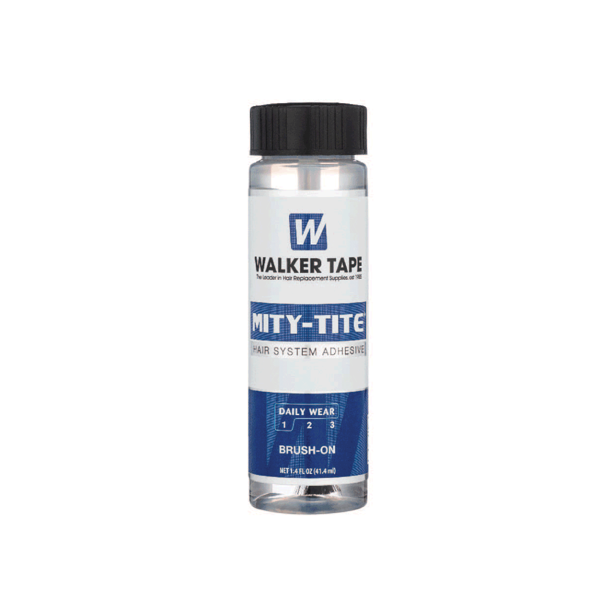 Walker Mity-Tite Brush-On Hairpiece Adhesive 1.4 OZ Walker Mity-Tite Brush-On Hairpiece Adhesive 1.4 OZ