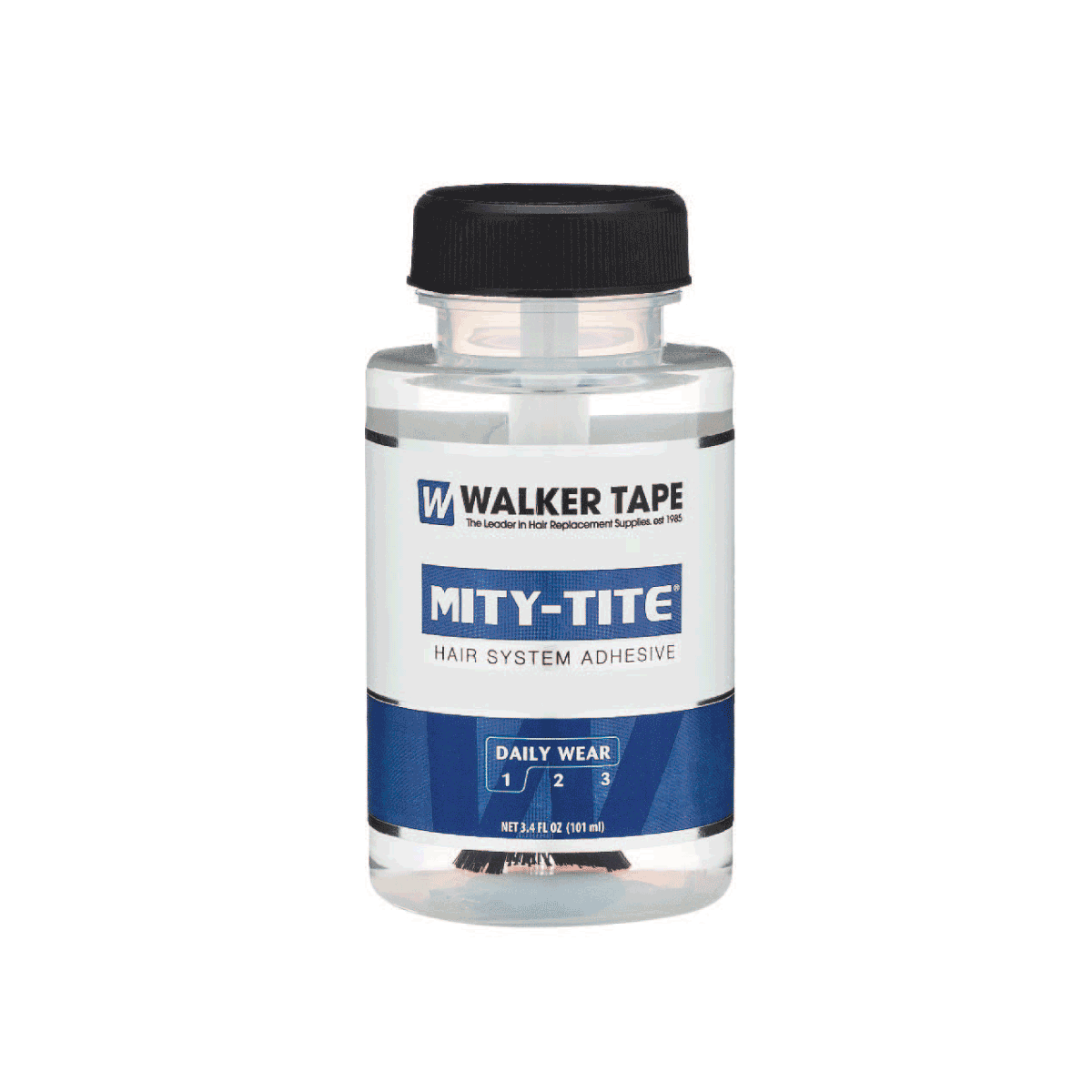 Walker Mity-Tite Brush-On Hairpiece Adhesive 3.4 oz Walker Mity-Tite Brush-On Hairpiece Adhesive 3.4 oz