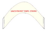 Lace Front Tape (Thin 3 mil) AA