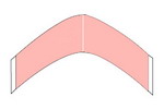 A: Contour Strips Hairpiece Tape Sensi-Tack (Red Liner Clear)