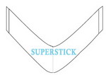 SUPERSTICK Hairpiece Tape (Contour BB; 1 Pack of 36 Strips)
