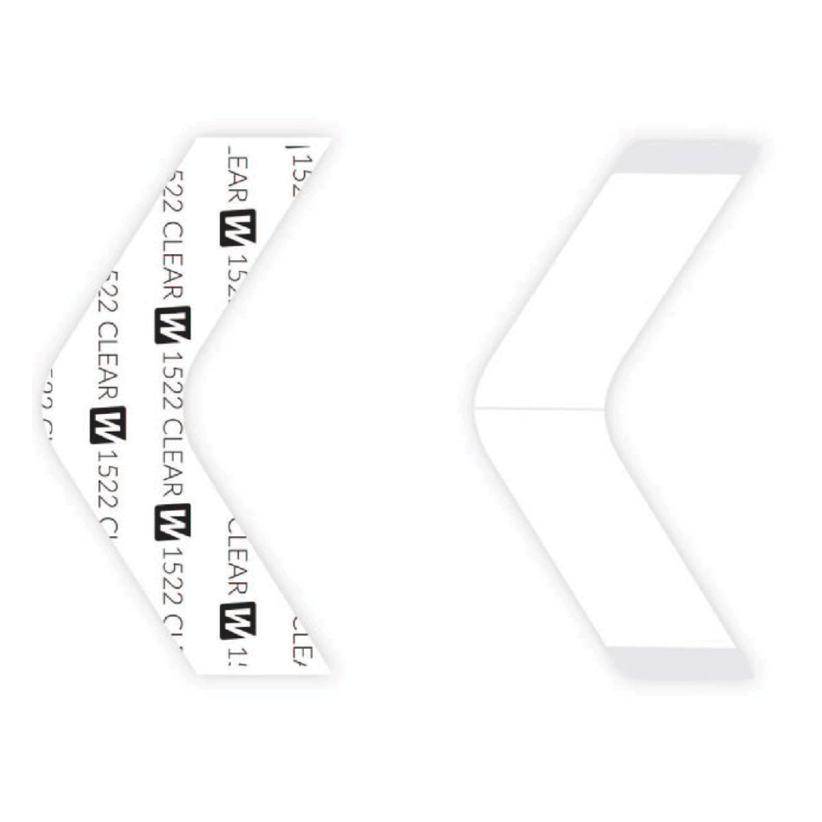 1522 CLEAR - B CONTOUR, 36PC/BAG 1522 CLEAR - B CONTOUR, 36PC/BAG