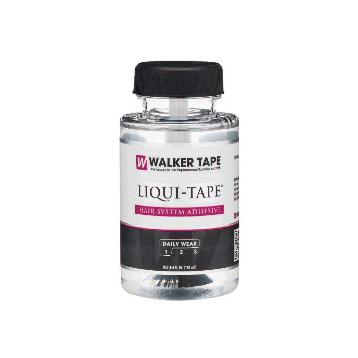 Walker Liqui -Tape Brush-On Hairpiece Adhesive 3.4 oz Walker Liqui -Tape Brush-On Hairpiece Adhesive 3.4 oz