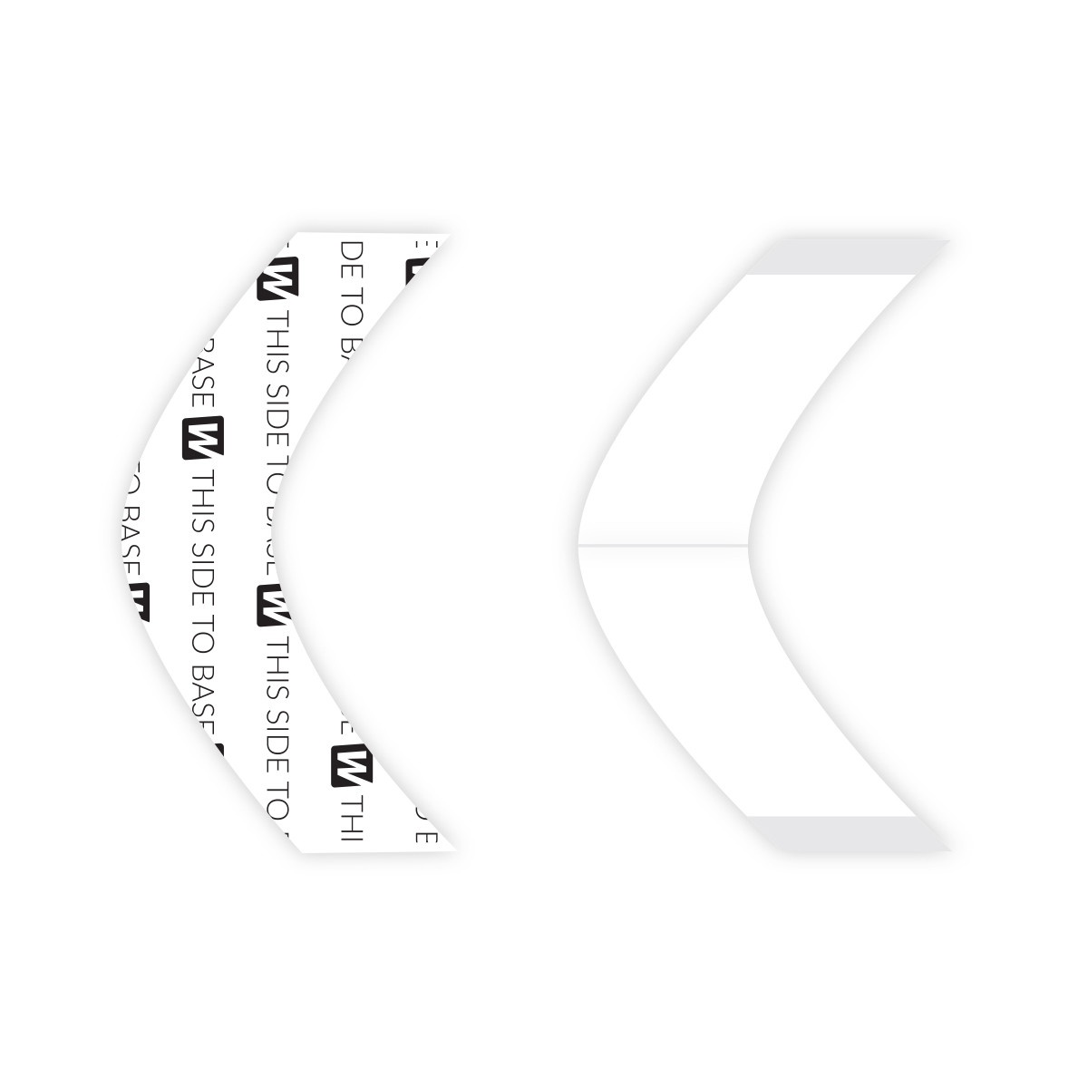 This Side to Base Hairpiece Tape (Contour A; 1 Pack) This Side to Base Hairpiece Tape (Contour A; 1 Pack)