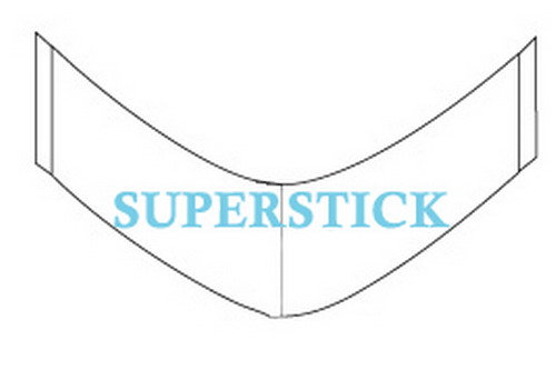 SUPERSTICK Hairpiece Tape (Contour A; 1 Pack of 36 Strips) - Click Image to Close
